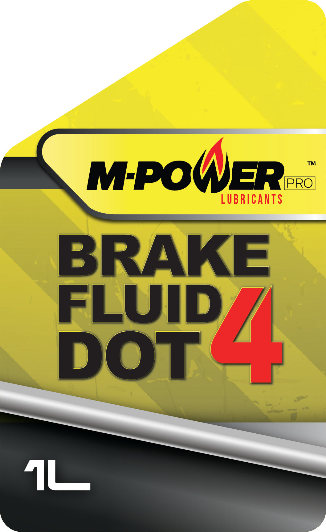 Brake Fluid DOT4 12x 1 Litre M-Power Pro