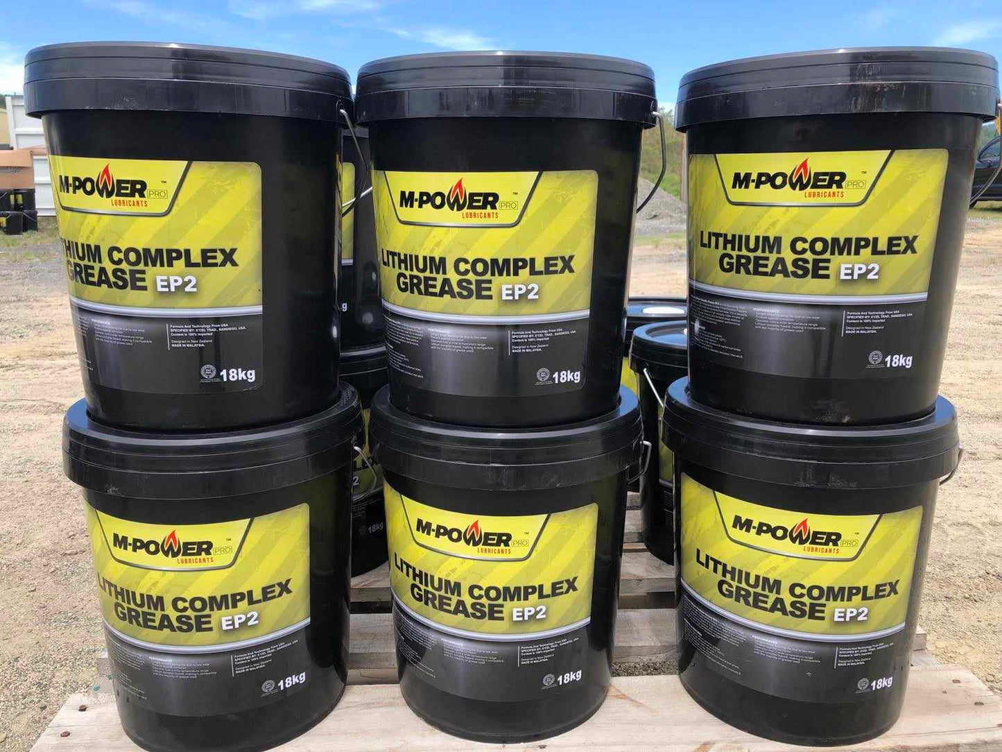 LITHIUM COMPLEX GREASE EP2 18KG PAILS